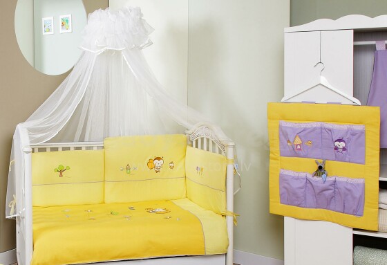 FERETTI -  Bērnu gultas veļas komplekts 'Bee Yellow Prestige' Quartetto 4