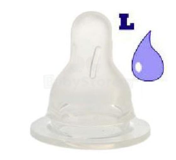 Difrax Art.673 Pudelītes knupīši L Soft (liela) 2 gab.