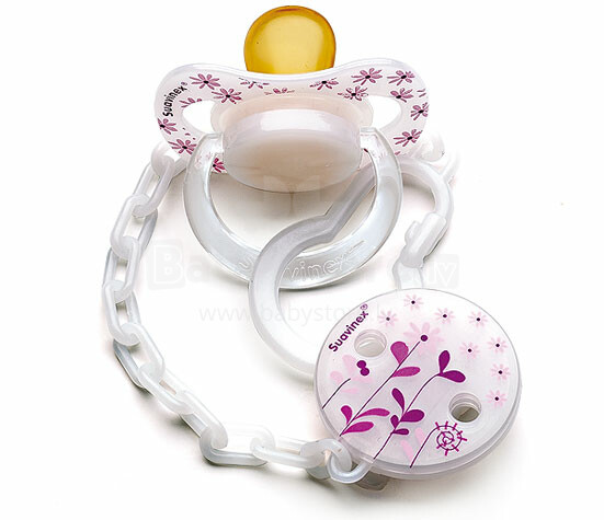 Suavinex Art. 15165 Anatomical latex soother with holder