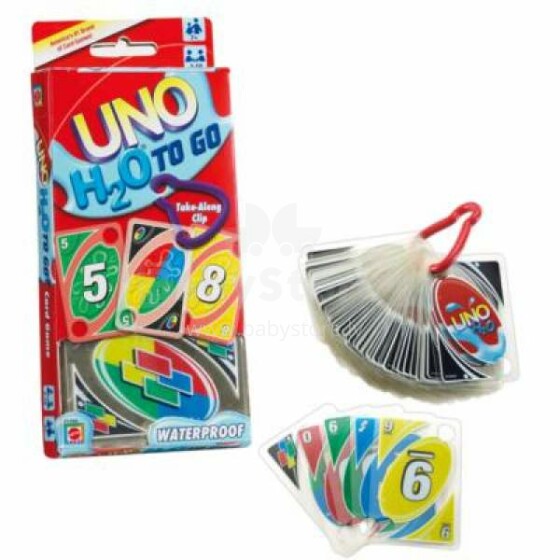 Mattel Uno kārtis ūdensizturīgās P1703 