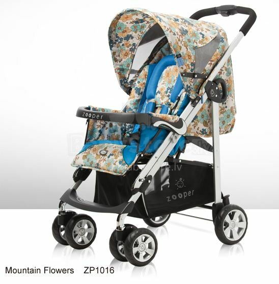 Zooper WALTZ 2011 Montain Flowers Детская прогулочная коляска  (0-3 лет)