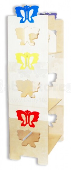 WoodyGoody Art. 17339 Shelves Butterfly