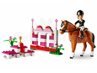 LEGO BELVILLE Преодоление препятствий на лошади 7587