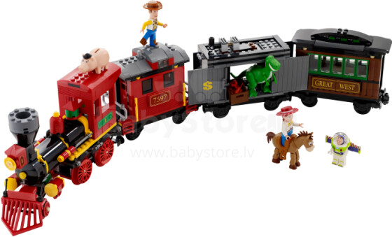 „LEGO TOY STORY 3“ kaubojų traukinys 7597