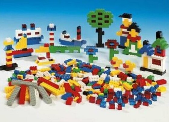 LEGO švietimo rinkinys su skaidriu kubu 9306