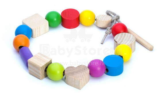 Eco Toys Art.70002 Wooden figures