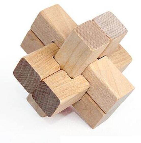 Eco Toys Art.20002 Bērnu prāta spēle  Krustiņs (mezgls)