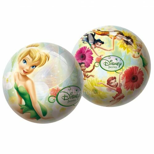 Smoby   rubber ball with the image of  elves 23 cm 2699