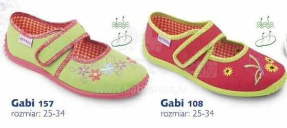 Zetpol Gabi Art.157 tekstila sandales  (25-34)