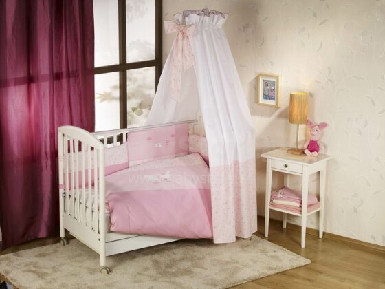 NINO-ESPANA Bērnu gultas veļas komplekts 'El Amor Pink' 2