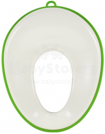 TEGA BABY - tualeto dangčio reduktorius - baltas / žalias