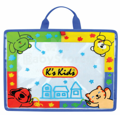 Ks KIDS (AD10013) - Aqua Doodle Drawing Board Set.  34 x 27cm Набор для весёлых игр с водой (Набор для рисования водой)