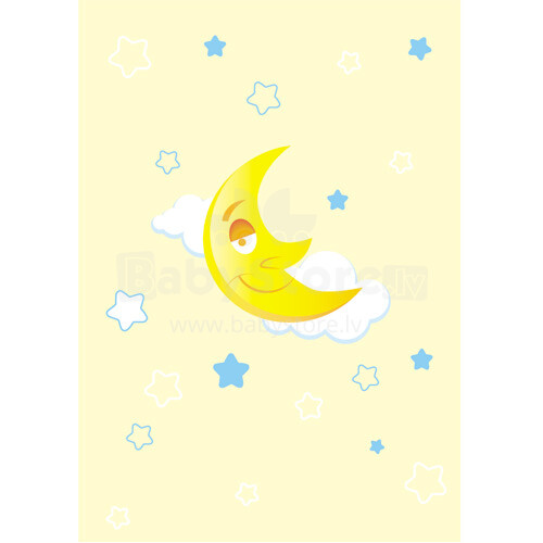 BabyOno 808 Акриловое одеяльце PREMIUM  – Луна