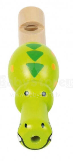 Goki VG61972a Mini whistle 'Animals' (crocodile)