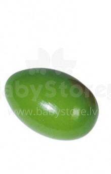 GOKI - egg shaker  VGUC102a green