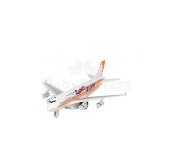 Goki Airplane Art.VG12144 Lidmašīna,gaisma,skaņa (balts)