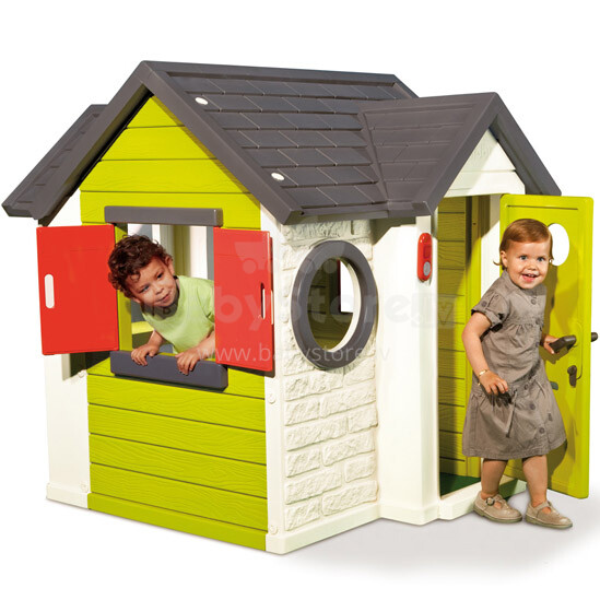 SMOBY - kids house with ring & lock
