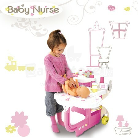 SMOBY - Игровой центр по уходу за куклой Smoby Baby Nurse 024391
