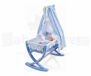 SMOBY - Smoby Doll Cradle 024388 (mėlyna)
