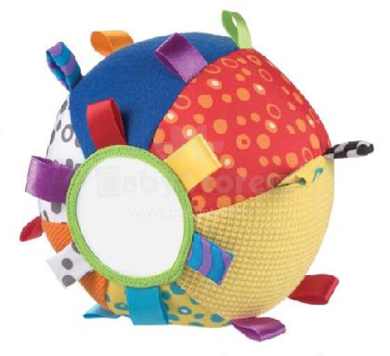 Playgro Art. 0180271 LoopyLoops Mīkstā bumba-grabulis