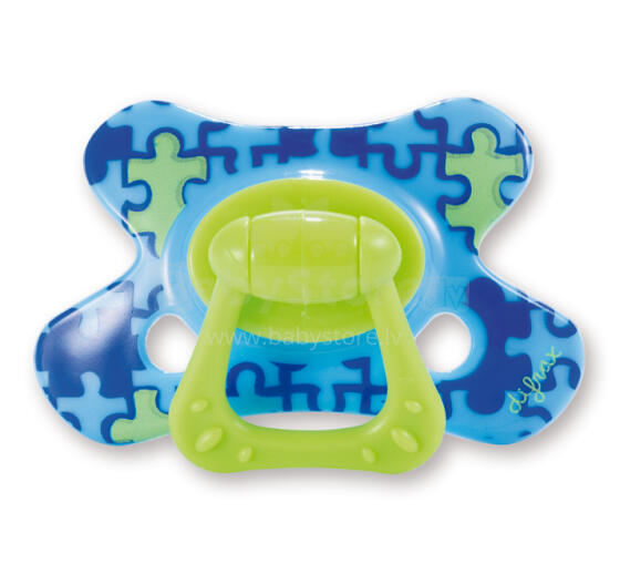 Difrax Art.800 Soother Dental+ring Ortodentiskais knupis 6+ ar gredzenu