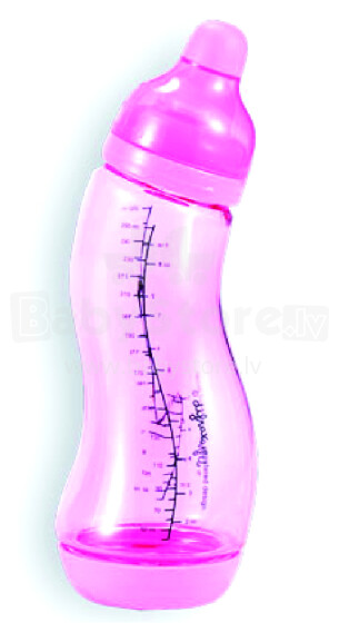 Difrax 706 S formas pudelīte 250ml Pink