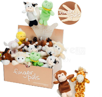 Teddykompaniet 2015 Farm Animal Funky little finger puppets