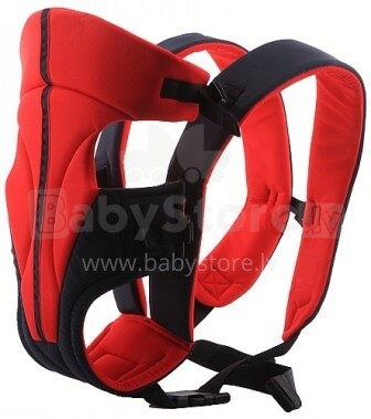 THERMOBABY - kengūros krepšys 3 viename (nuo 3,6 iki 9,1 kg) raudono BB002