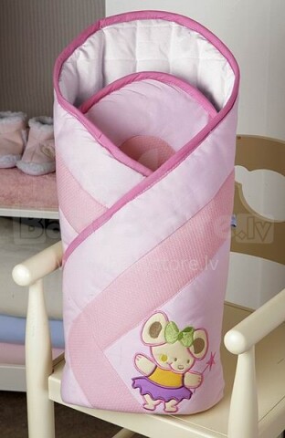 Feretti Layette 85  Juliet Pink конвертик одеялко для новорождённого 85х85 см
