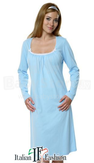 Italijos mada Marika Motinystės / maitinančių naktinių marškinių dydis