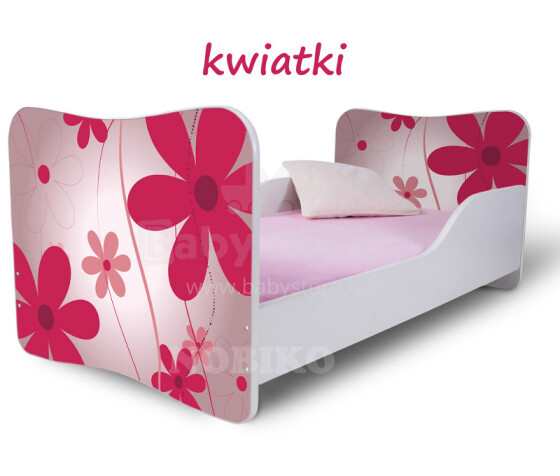 Kapri Kids wooden bed 140x70 cm