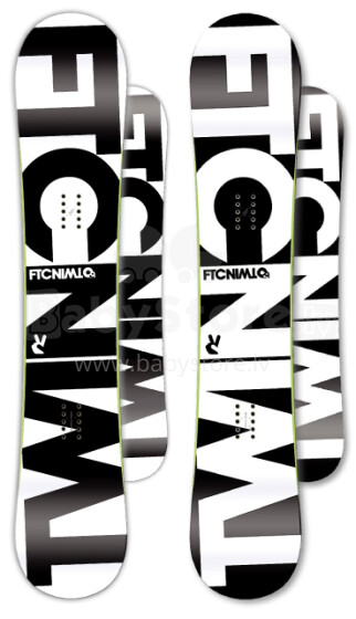 Fanatic Snowboards FTC 153 juoda snieglentė