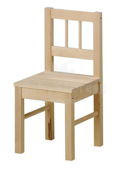 IKEA SVALA 101.776.68 Детский стул со спинкой из массива берёзы