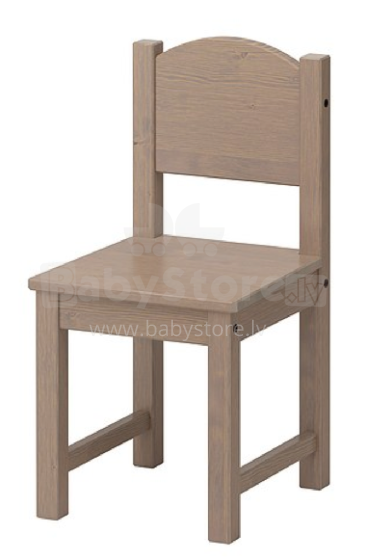 IKEA SUNDVIK 30210775 Medinė vaikiška kėdė su atlošu