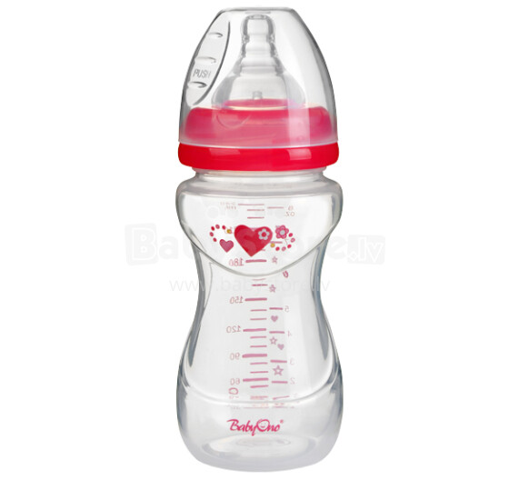 BabyOno Art.1211 BPA free Бутылочка для кормления 240 мл.