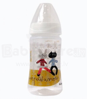 Suavinex Art. 3800055 Barošanas pudelīte ar silikona knupīti