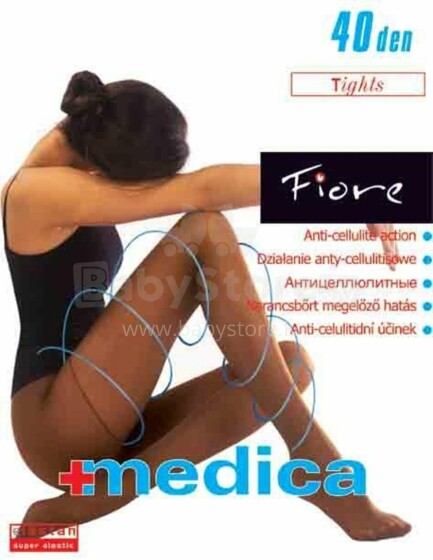 Moteriškos pėdkelnės „MEDICA 40den Fiore Correction“
