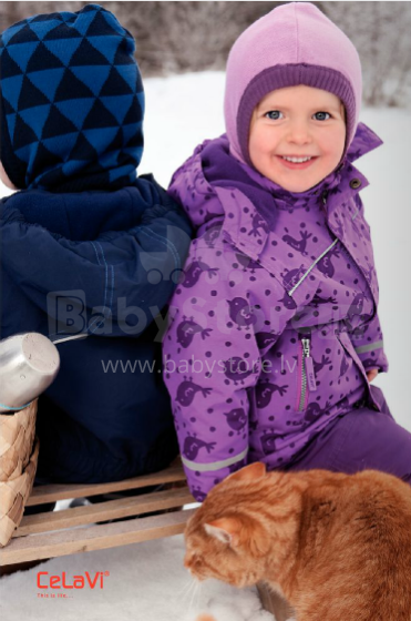PIppi Celavi 104cm Winter 2011-2012 Bērnu termo vējjaka 951-141 color 674