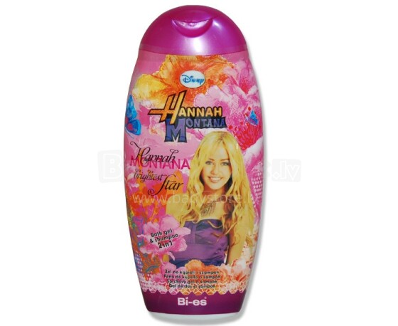 Vonios želė ir šampūnas Hannah Montana