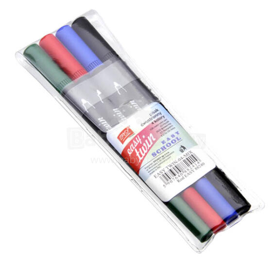 Easy Stationery EASY TWIN 88240 двухстороннй маркер-фломастер