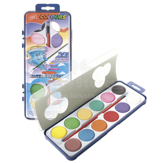 Easy Stationery Water Colors 48510
