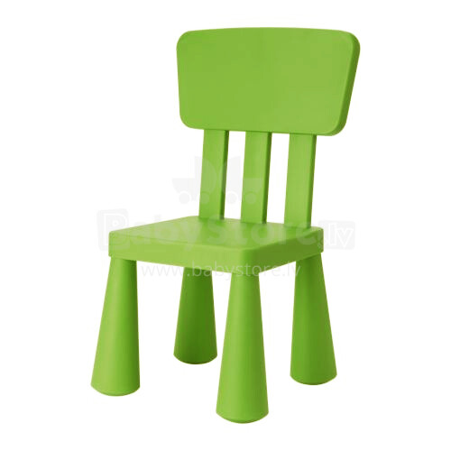 IKEA МАММУТ 301.686.44 Детский стул со спинкой