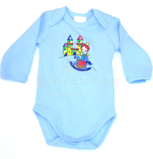 4KIDS 407540  Детские Бодики с длинным рукавом из чистого хлопка (62)