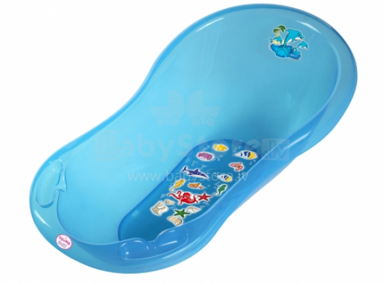 Ванночка OKT Dolfin 84 см со сливом 20016