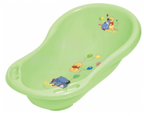 Vaikų vonia su kamšteliu 84 cm OKT Disney serijos Mikė Pūkuotukas ir draugai 8139