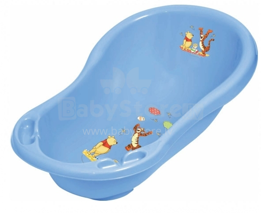 Vaikų vonia su kamšteliu 84 cm OKT Disney serijos Mikė Pūkuotukas ir draugai 8139
