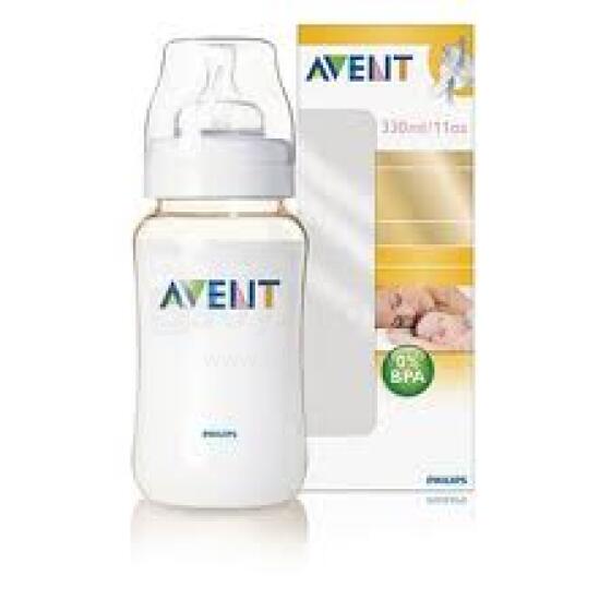 Philips AVENT SCF 666/18 Bisphenol A nesaturoša īpaši izturīga barošanas pudelīte (330m,) ar maināmas plūsmas knupīti, 2M+