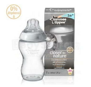 Tommee Tippee Art.42260175  Closer To Nature 42260171 Pudelīte (340 ml)