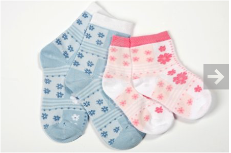 „Weri Spezials“ art. 33871 Mergaičių vaikiškos medvilninės kojinės