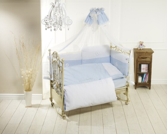 FERETTI 2012 - Bērnu gultas veļas komplekts 'Petit Bebe Purista' TERZETTO 3 